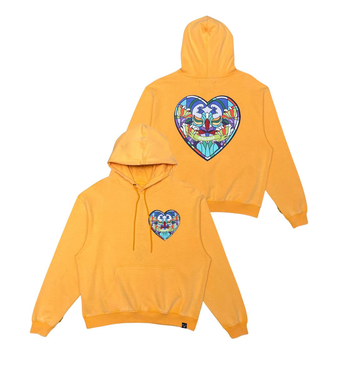 WASHED HEART HOODY image 2