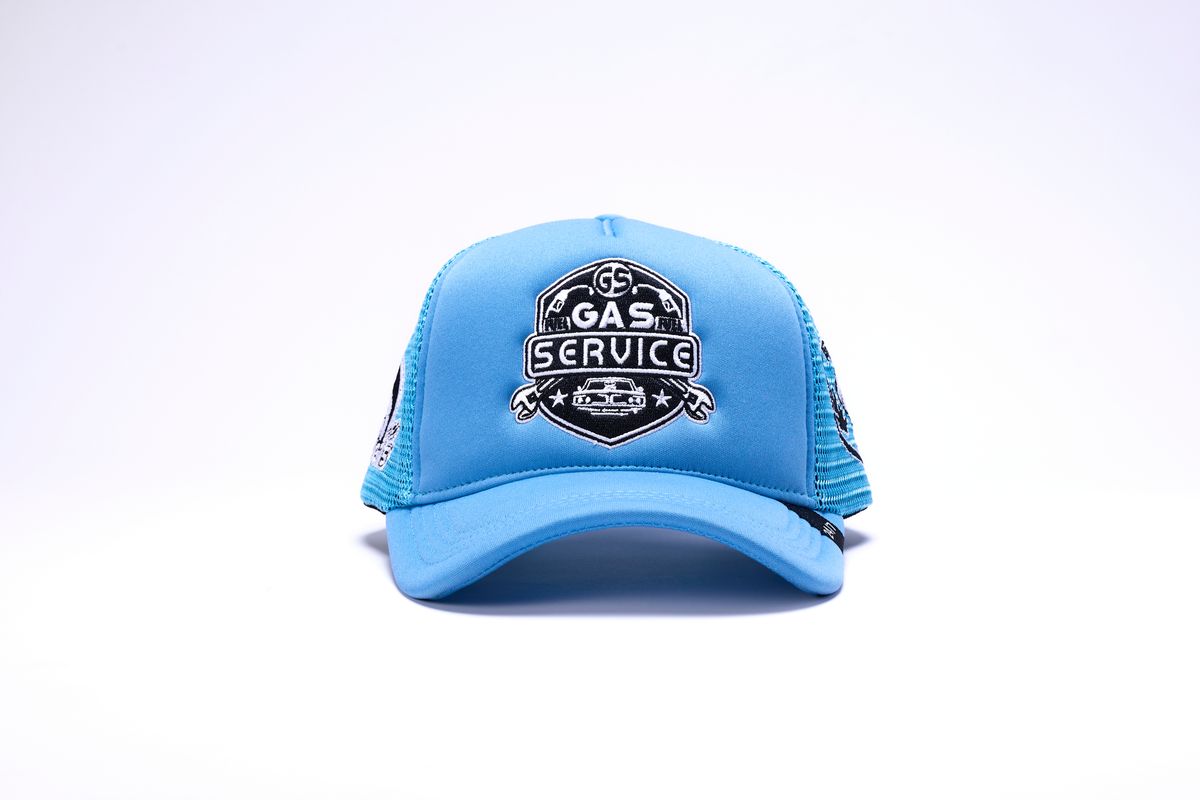 Gas Service Trucker BABY BLUE image 0