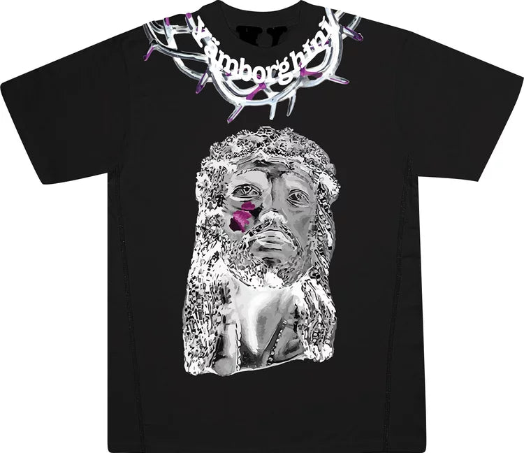 Vlone Black Jesus Tee image 0