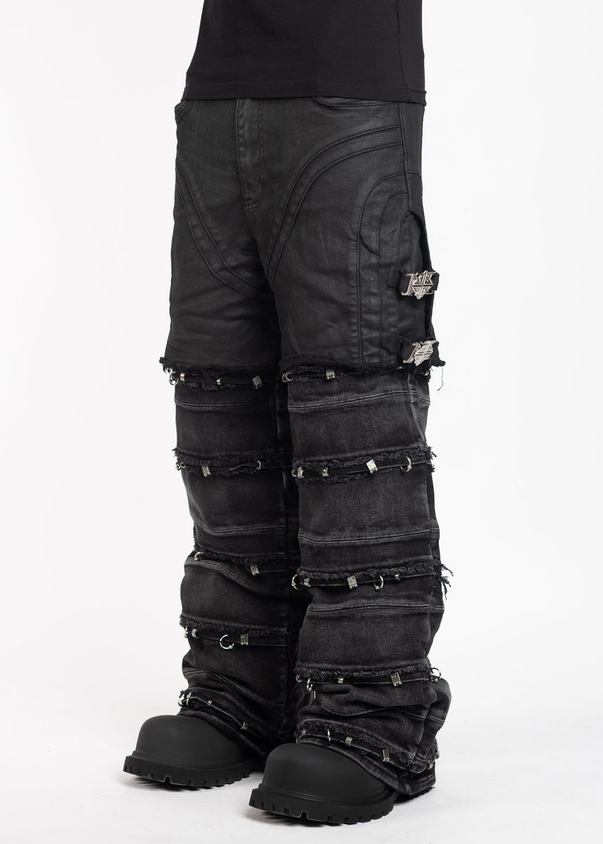 Guapi Obsidian Black Waxed Convertible Denim image 2