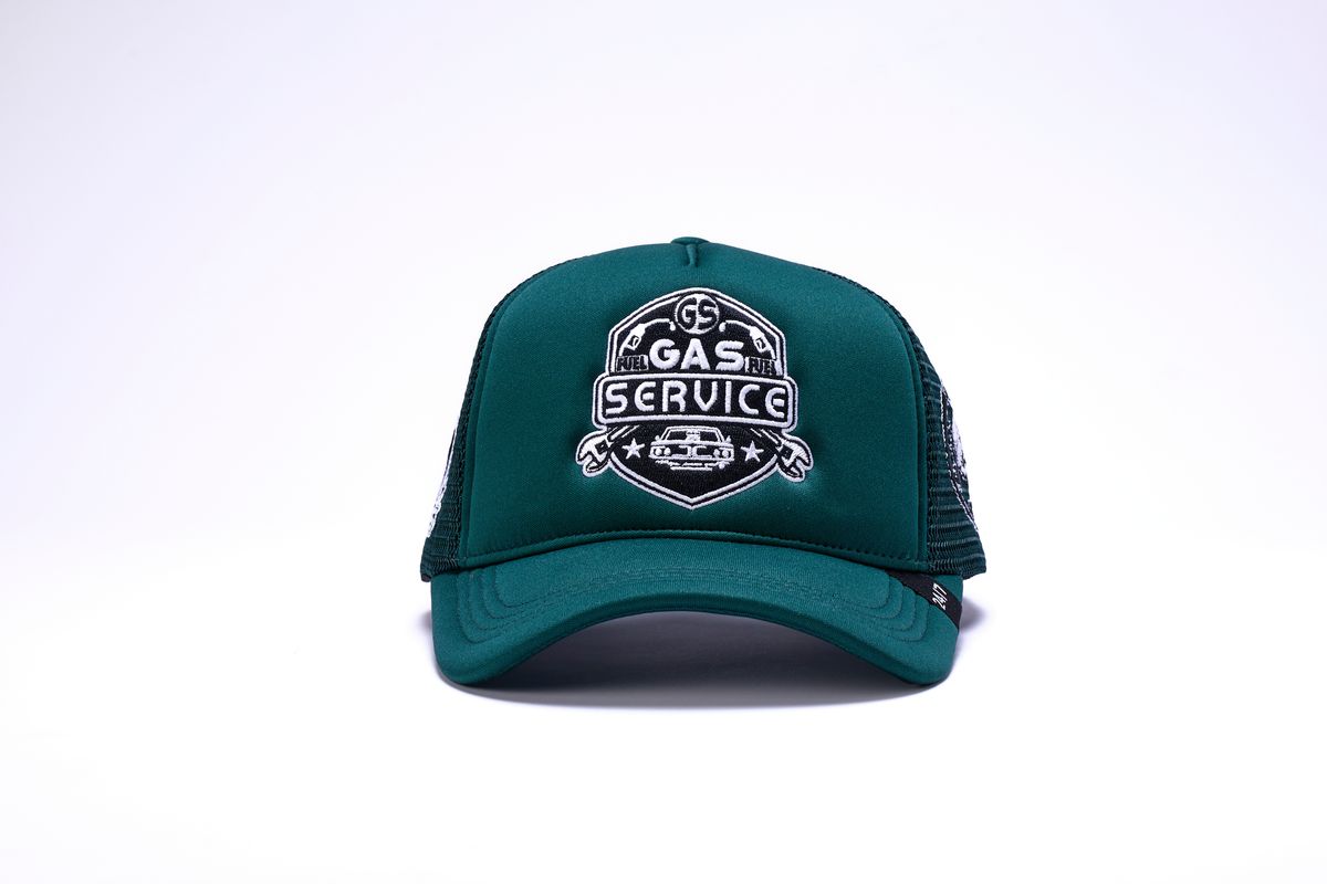 Gas Service Trucker DARK GREEN image 0