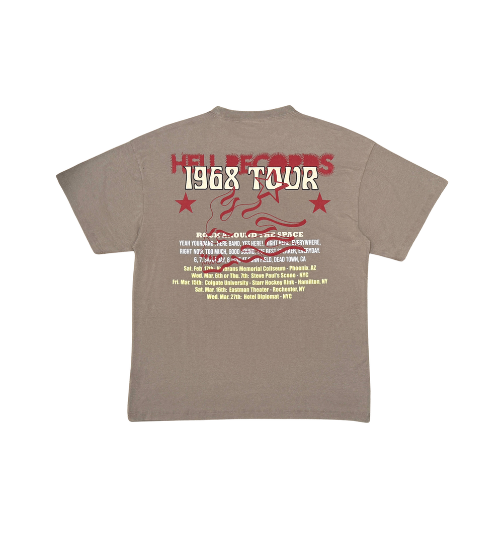 HELL RECORDS 1968 TOUR TEE image 1