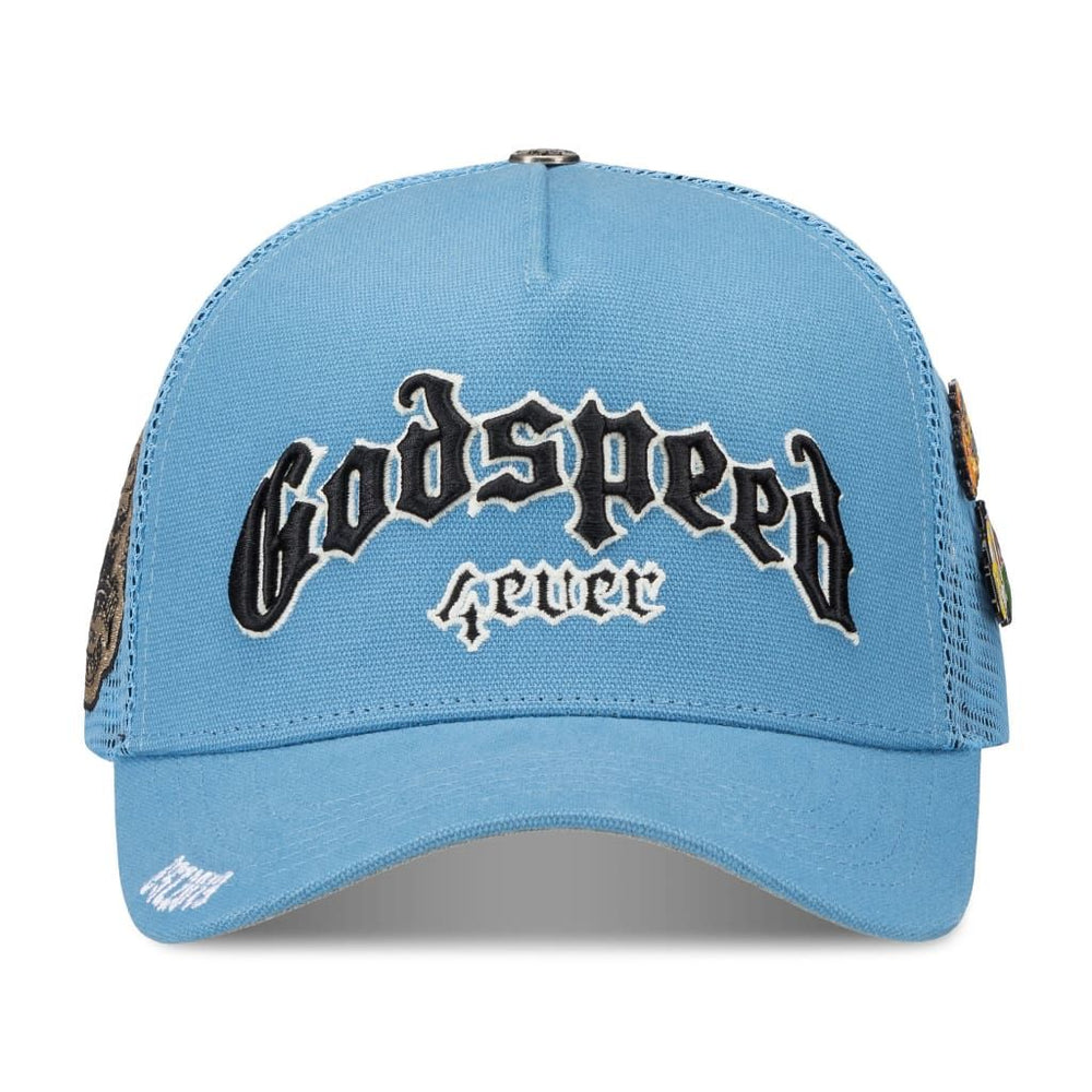 GS FOREVER TRUCKER HAT (SKY BLUE) BOOM image 0