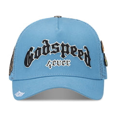 GS FOREVER TRUCKER HAT (SKY BLUE) BOOM image 0
