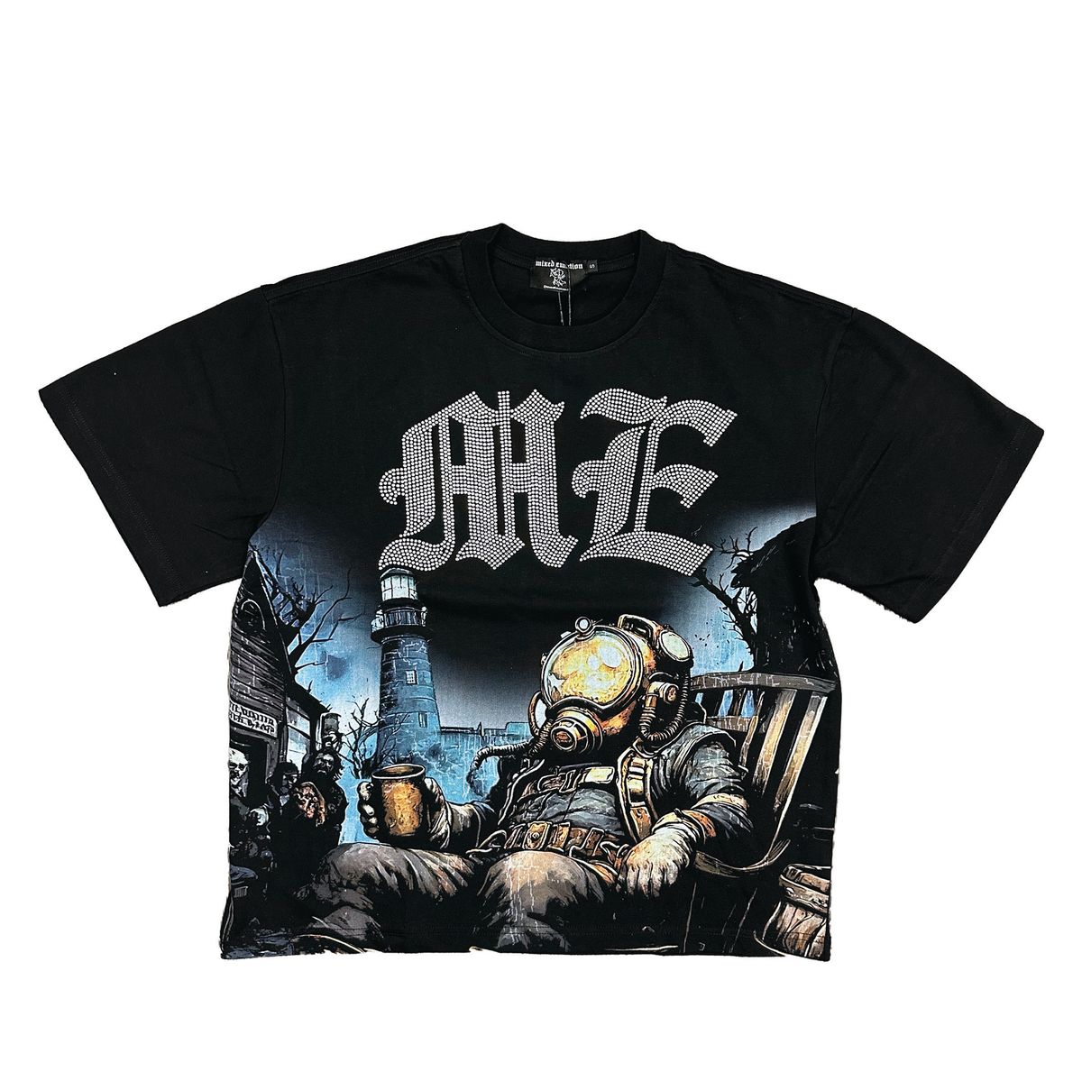 Astronaut Rhinestone Tee (Astronaut Rhinestone Tee) image 0