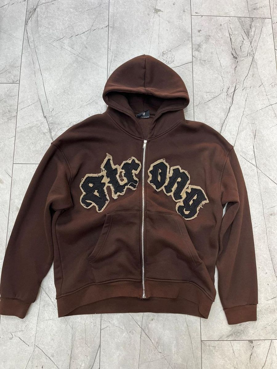 STRONG ZIP HOODIE image 0