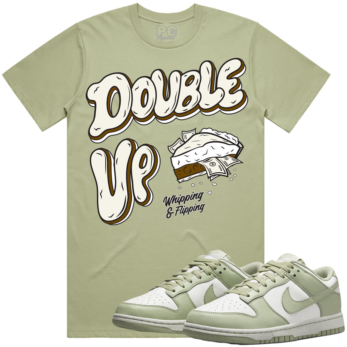 P.G. Apparel DOUBLE UP (Pistachio) image 0