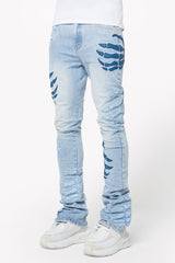 Guapi Aqua Blue Hell Dragger Denim image 2