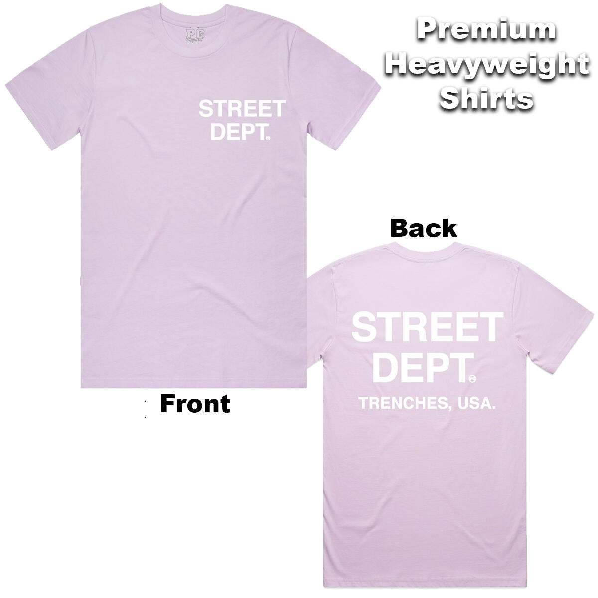 P.G. STREET DEPT (LAVENDER) image 0