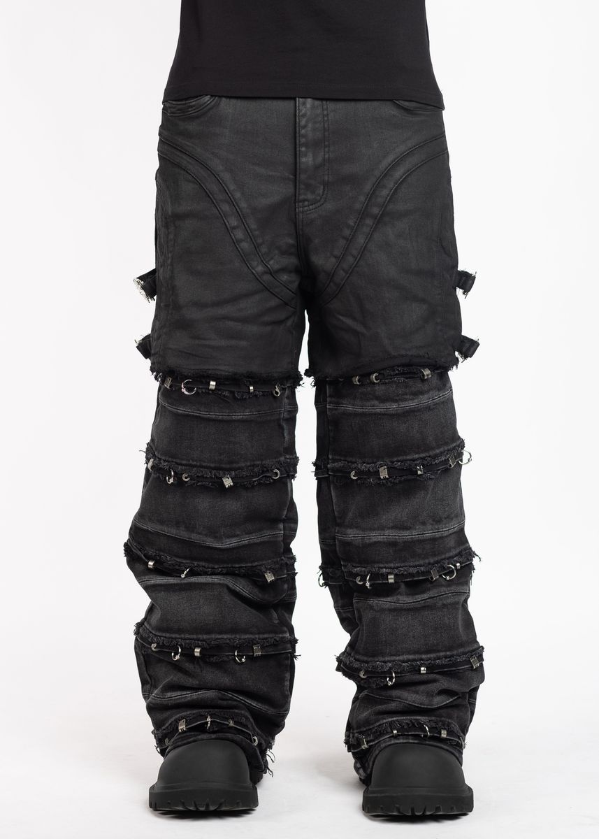Guapi Obsidian Black Waxed Convertible Denim image 0