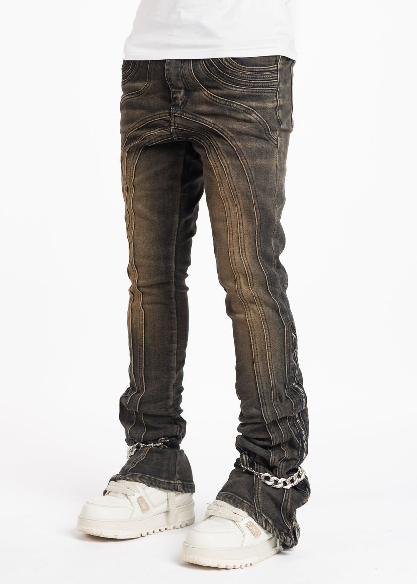 Guapi Copper Chain Denim image 1